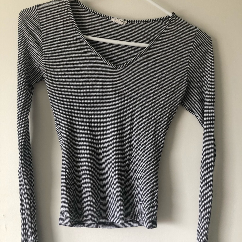 Stripped long sleeve